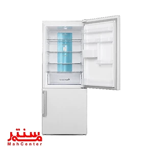 یخچال فریزر پایین پاکشوما 25 فوت مدل RCP496 با درب باز یخچال